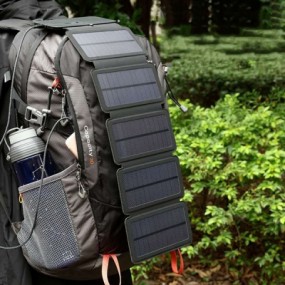 Solar Charging Panel Removable Folding Mobile Phone Charger